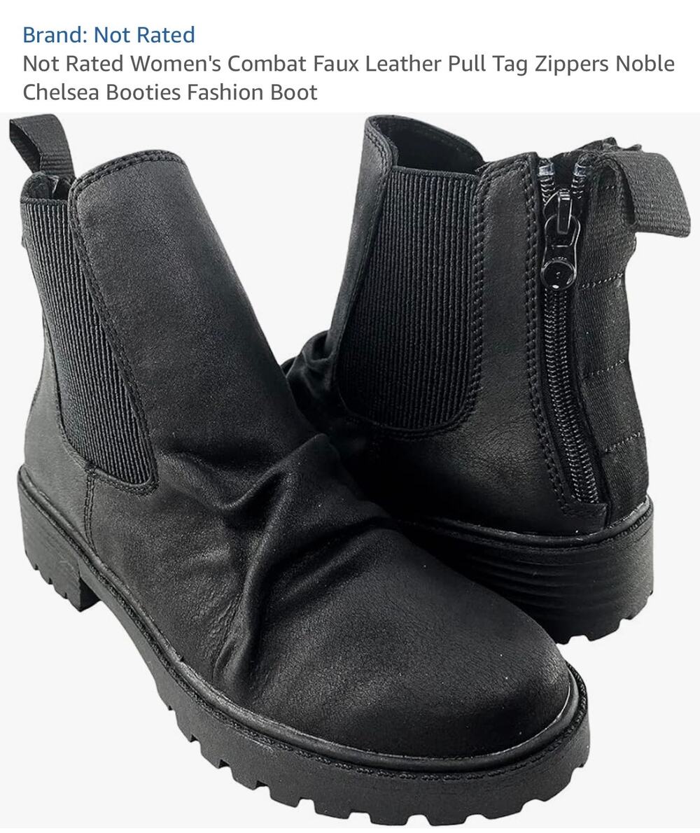 Not Rated Women's Combat Chelsea Booties